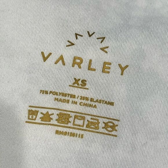 Varley Cropped Snakeskin Stretchy Top Women’s XS - Picture 2 of 3